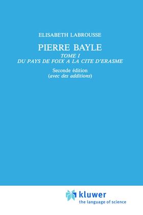 Labrousse |  Pierre Bayle | Buch |  Sack Fachmedien