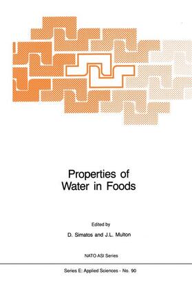 Multon / Simatos |  Properties of Water in Foods | Buch |  Sack Fachmedien