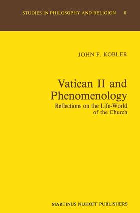 Kobler |  Vatican II and Phenomenology | Buch |  Sack Fachmedien