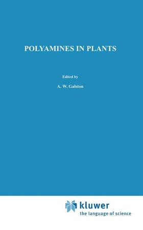 Smith / Galston |  Polyamines in Plants | Buch |  Sack Fachmedien