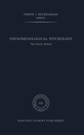 Kockelmans |  Phenomenological Psychology | Buch |  Sack Fachmedien