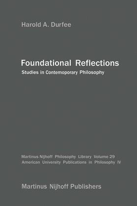 Durfee |  Foundational Reflections | Buch |  Sack Fachmedien