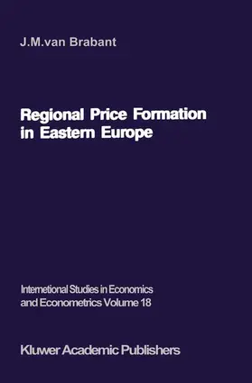 van Brabant |  Regional Price Formation in Eastern Europe | Buch |  Sack Fachmedien