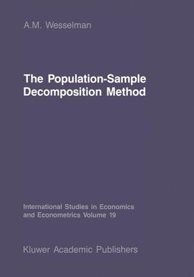 Wesselman |  The Population-Sample Decomposition Method | Buch |  Sack Fachmedien