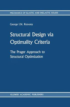 Rozvany |  Structural Design Via Optimality Criteria | Buch |  Sack Fachmedien