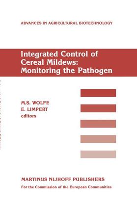 Limpert / Wolfe |  Integrated Control of Cereal Mildews: Monitoring the Pathogen | Buch |  Sack Fachmedien