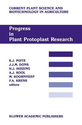 Puite / Dons / Krens |  Progress in Plant Protoplast Research | Buch |  Sack Fachmedien