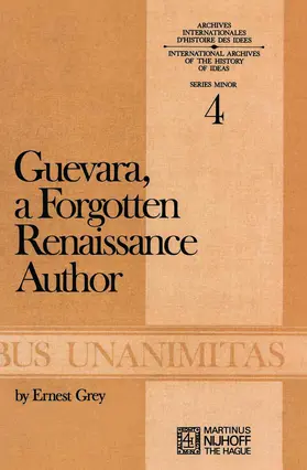 Grey |  Guevara, a Forgotten Renaissance Author | Buch |  Sack Fachmedien