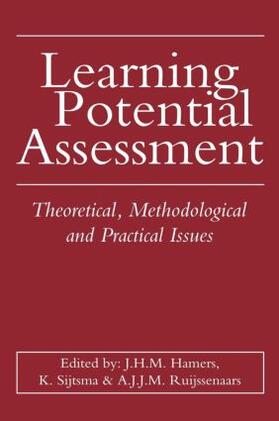Hamers / Ruijssenaars / Sijtsma |  Learning Potential Assessment | Buch |  Sack Fachmedien