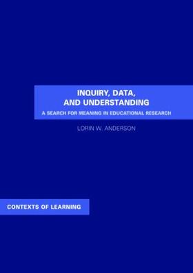 Anderson |  Inquiry, Data, and Understanding | Buch |  Sack Fachmedien