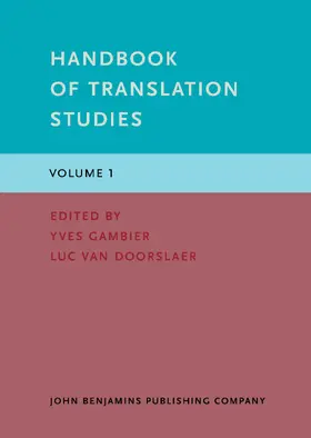 Gambier / van Doorslaer |  Handbook of Translation Studies | Buch |  Sack Fachmedien