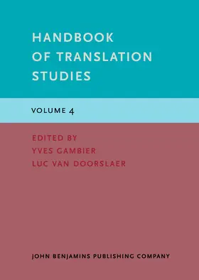 Gambier / van Doorslaer | Handbook of Translation Studies | Buch | 978-90-272-0334-2 | sack.de