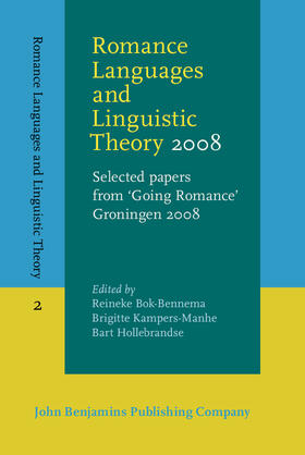 Bok-Bennema / Kampers-Manhe / Hollebrandse |  Romance Languages and Linguistic Theory 2008 | Buch |  Sack Fachmedien