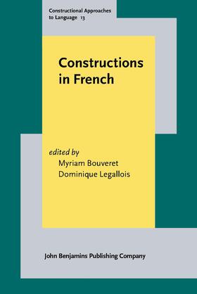 Bouveret / Legallois |  Constructions in French | Buch |  Sack Fachmedien
