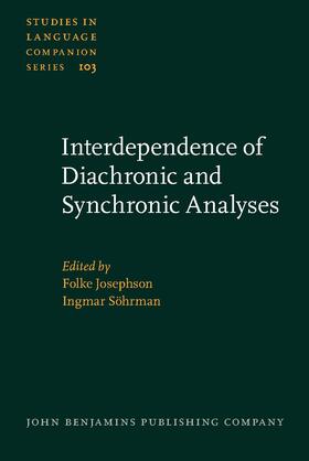 Josephson / Söhrman |  Interdependence of Diachronic and Synchronic Analyses | Buch |  Sack Fachmedien