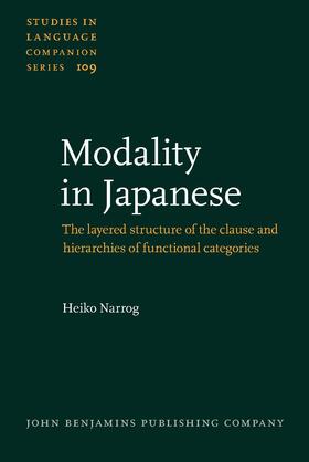 Narrog |  Modality in Japanese | Buch |  Sack Fachmedien