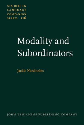 Nordström |  Modality and Subordinators | Buch |  Sack Fachmedien