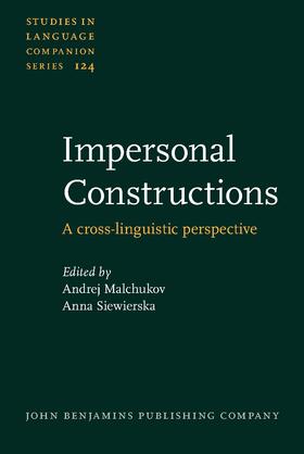 Malchukov / Siewierska |  Impersonal Constructions | Buch |  Sack Fachmedien