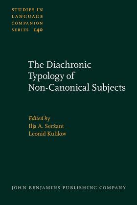 Seržant / Kulikov |  The Diachronic Typology of Non-Canonical Subjects | Buch |  Sack Fachmedien