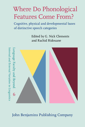 Clements / Ridouane |  Where Do Phonological Features Come From? | Buch |  Sack Fachmedien