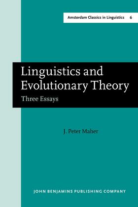 Koerner |  Linguistics and Evolutionary Theory | Buch |  Sack Fachmedien
