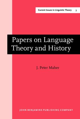 Maher |  Papers on Language Theory and History | Buch |  Sack Fachmedien