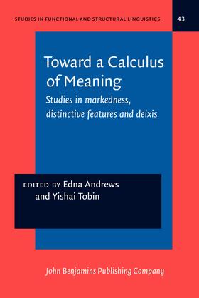 Andrews / Tobin |  Toward a Calculus of Meaning | Buch |  Sack Fachmedien