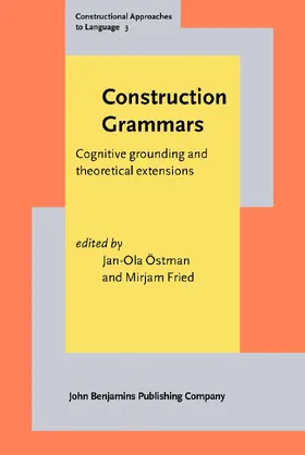 Östman / Fried | Construction Grammars | Buch | 978-90-272-1823-0 | sack.de