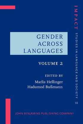 Hellinger / Bußmann |  Gender Across Languages | Buch |  Sack Fachmedien