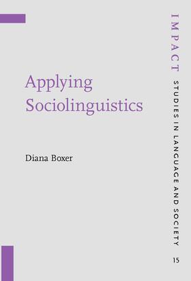 Boxer |  Applying Sociolinguistics | Buch |  Sack Fachmedien
