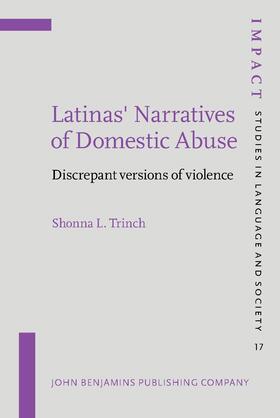 Trinch |  Latinas' Narratives of Domestic Abuse | Buch |  Sack Fachmedien