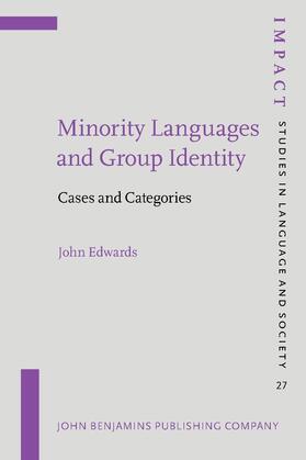 Edwards |  Minority Languages and Group Identity | Buch |  Sack Fachmedien