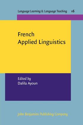 Ayoun |  French Applied Linguistics | Buch |  Sack Fachmedien