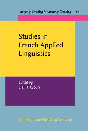 Ayoun |  Studies in French Applied Linguistics | Buch |  Sack Fachmedien