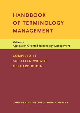  Handbook of Terminology Management | Buch |  Sack Fachmedien