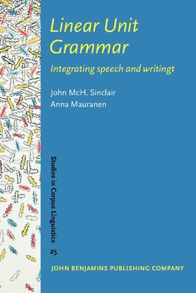 Sinclair / Mauranen |  Linear Unit Grammar | Buch |  Sack Fachmedien