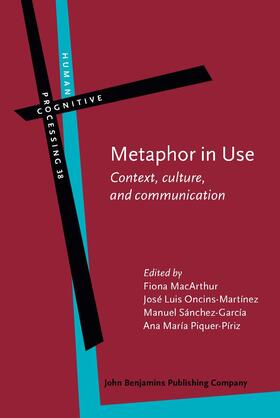 MacArthur / Oncins-Martínez / Sánchez-García |  Metaphor in Use | Buch |  Sack Fachmedien