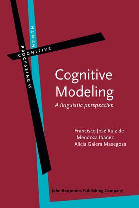 Ruiz de Mendoza Ibáñez / Galera Masegosa |  Cognitive Modeling | Buch |  Sack Fachmedien
