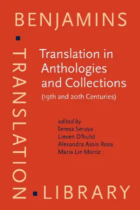 Seruya / D’hulst / Assis Rosa |  Translation in Anthologies and Collections (19th and 20th Centuries) | Buch |  Sack Fachmedien