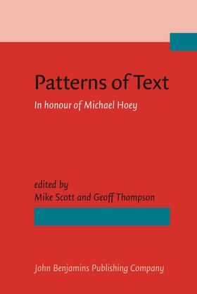 Scott / Thompson |  Patterns of Text | Buch |  Sack Fachmedien