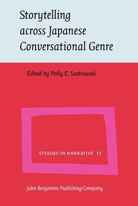 Szatrowski |  Storytelling across Japanese Conversational Genre | Buch |  Sack Fachmedien