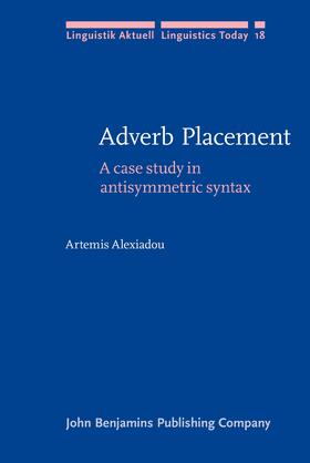 Alexiadou |  Adverb Placement | Buch |  Sack Fachmedien