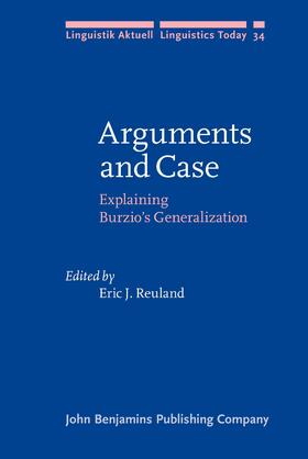 Reuland |  Arguments and Case | Buch |  Sack Fachmedien