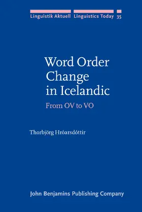 Hróarsdóttir |  Word Order Change in Icelandic | Buch |  Sack Fachmedien