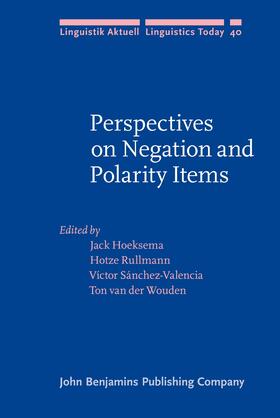 Hoeksema / Rullmann / Sánchez-Valencia |  Perspectives on Negation and Polarity Items | Buch |  Sack Fachmedien