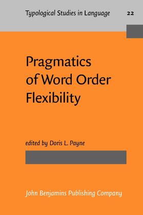Payne |  Pragmatics of Word Order Flexibility | Buch |  Sack Fachmedien