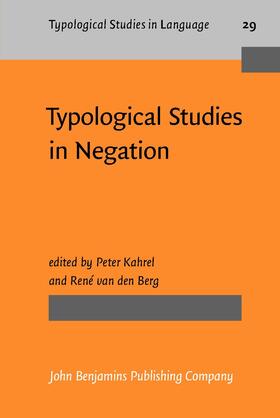 Kahrel / Berg |  Typological Studies in Negation | Buch |  Sack Fachmedien