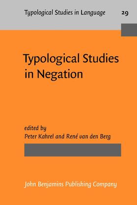 Kahrel / Berg |  Typological Studies in Negation | Buch |  Sack Fachmedien