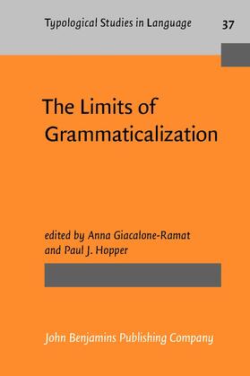 Giacalone Ramat / Hopper |  The Limits of Grammaticalization | Buch |  Sack Fachmedien