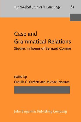 Corbett / Noonan |  Case and Grammatical Relations | Buch |  Sack Fachmedien